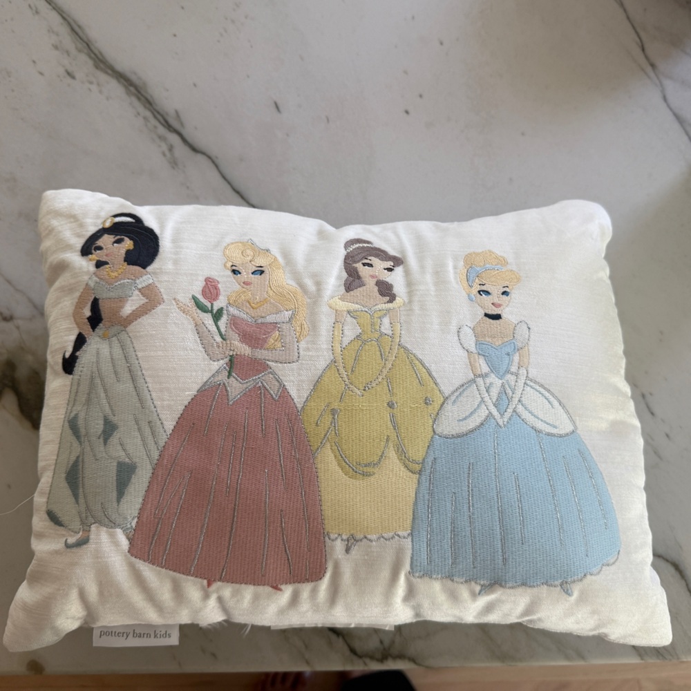 Pottery Barn Princess Throw Pillow